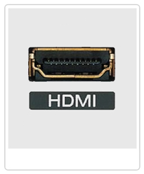 Cómo elegir el mejor disco duro. Ejemplo de Puerto HDMI para discos duros